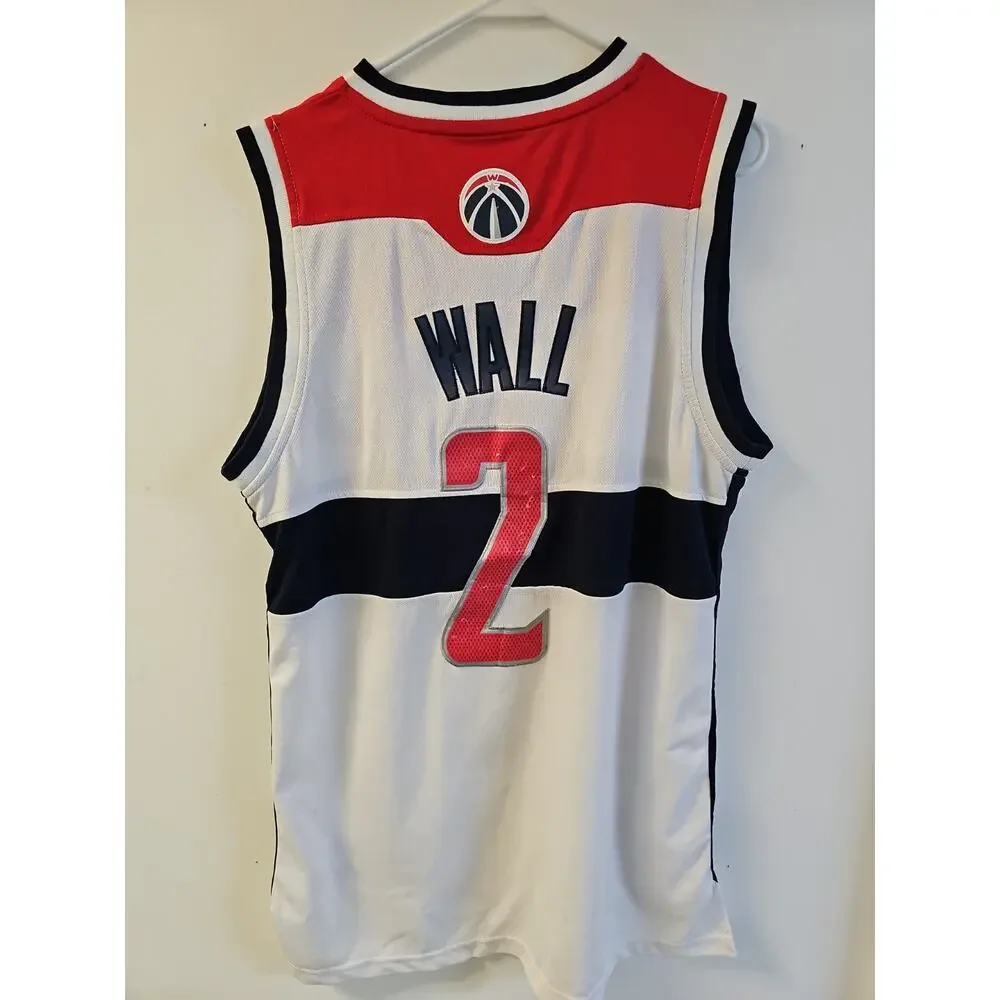 John Wall Adidas Washington Wizards #2 Stitched Jersey Size L +2 length NBA